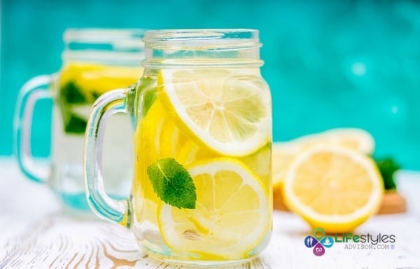 how to burn fat with lemon water