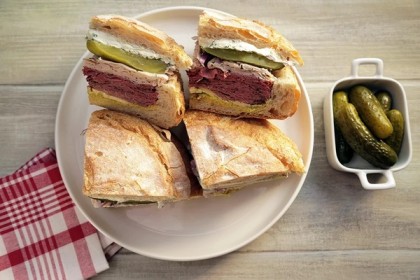 Montreal Muffulette Sandwich
