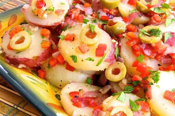 Savory Spanish Potato Salad Recipe